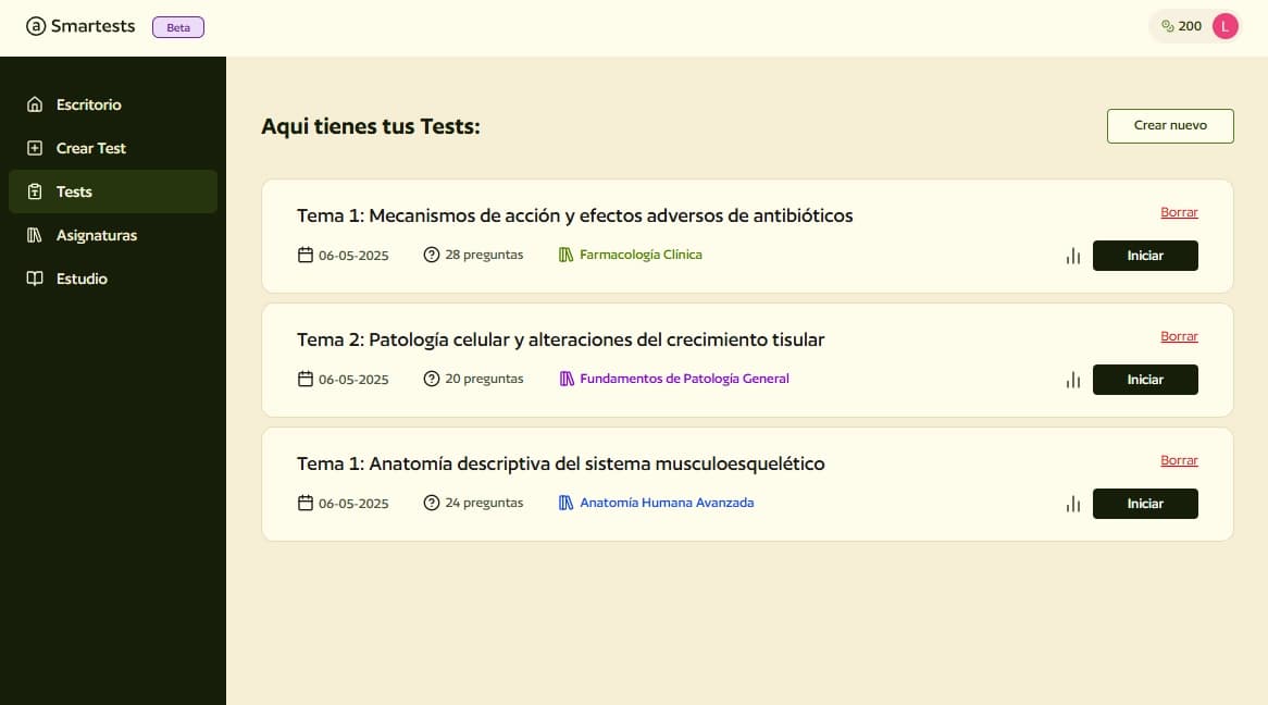 Plataforma Smartests